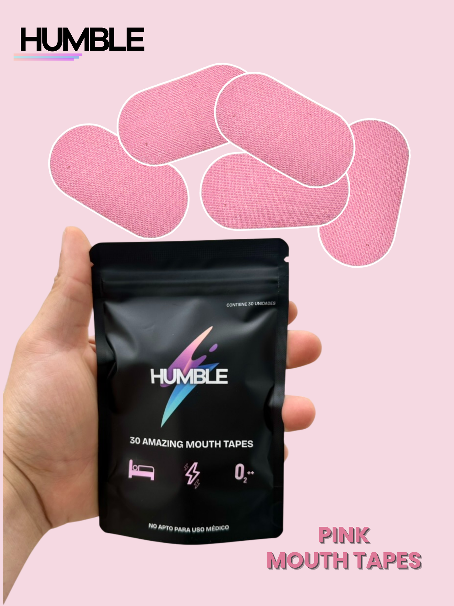 Mouth tape (Parches Bucales) Humble