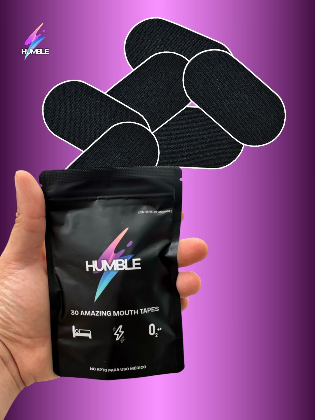 Mouth tape (Parches Bucales) Humble