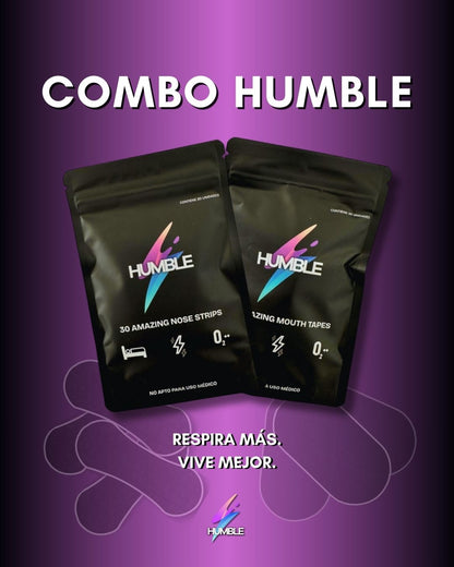 Combo Humble - Tiras Nasales + Parches Bucales